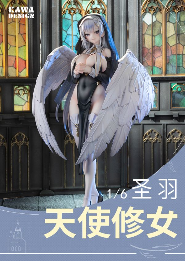 【史派克工廠】預購免運26年4月 KAWA DESIGN 天使修女 聖羽 1/6 普通版 豪華版 1128 KAWA DESIGN 天使修女 聖羽 1/6 普通版 豪華版