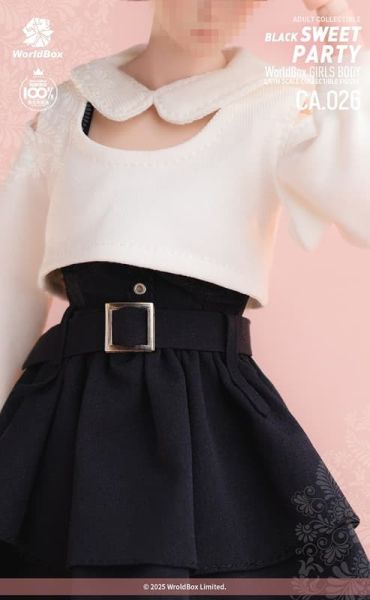 【史派克工廠】預購免運26年1月 Worldbox 1/6 黑甜派對 服飾套裝 CA026 1218 Worldbox 1/6 黑甜派對 服飾套裝 CA026