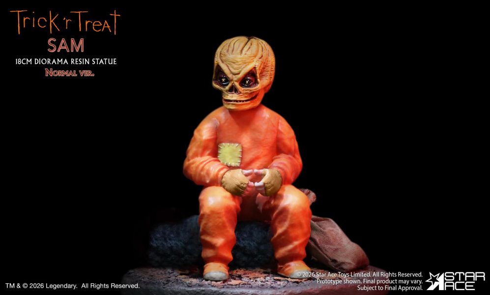 【史派克工廠】結單 免運Q1 Star Ace Toys《靈異萬聖夜Trick 'r Treat》Sam 場景雕像1014 Star Ace Toys《靈異萬聖夜Trick 'r Treat》Sam 場景雕像