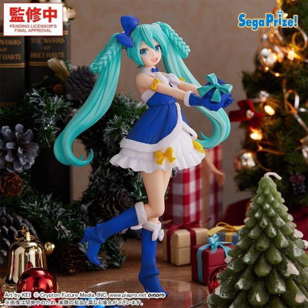 【史派克工廠】預購26年11月 代理 SEGA 景品 初音未來 PM 藍寶石聖誕Ver 0703 代理 SEGA 景品 初音未來 PM 藍寶石聖誕Ver
