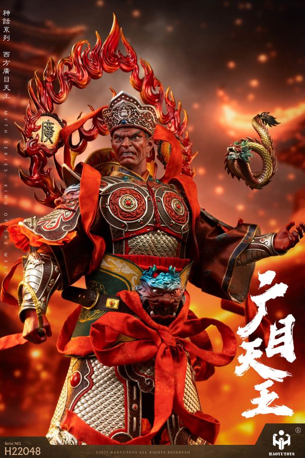 【史派克工廠】結單免運25年Q2 HAOYUTOYS 1/6 神話系列 西方廣目天王 北方多聞天王 可動人偶 0314 HAOYUTOYS 1/6 神話系列 西方廣目天王 北方多聞天王 可動人偶