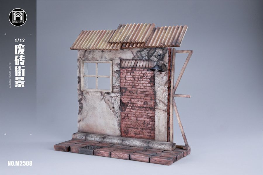 【史派克工廠】結單25年Q4 MMMTOYS 1/12 廢磚街景 場景地台 M2508 0725 MMMTOYS 1/12 廢磚街景 場景地台 M2508