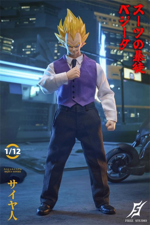 【史派克工廠】結單免運25年Q3 Freetoys 1/12 6吋可動 西裝暴徒 賽亞人王子 貝吉塔 達爾 0219 Freetoys 1/12 6吋可動 西裝暴徒 賽亞人王子 貝吉塔 達爾