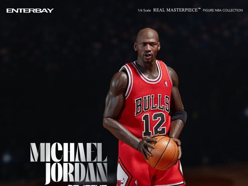 【史派克工廠】結單免運25年Q1 ENTERBAY 1/6 NBA系列 公牛隊 麥可喬丹 45號 I’M BACK 限量版 1010 ENTERBAY 1/6 NBA系列 公牛隊 麥可喬丹 45號 I’M BACK 限量版