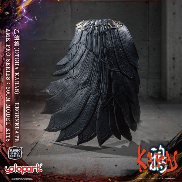 【史派克工廠】預購免運25年11月 代理版 YOLOPARK AMK PRO 鴉 KARAS 乙羽鴉 新生版 1121 代理版 YOLOPARK AMK PRO 鴉 KARAS 乙羽鴉 新生版