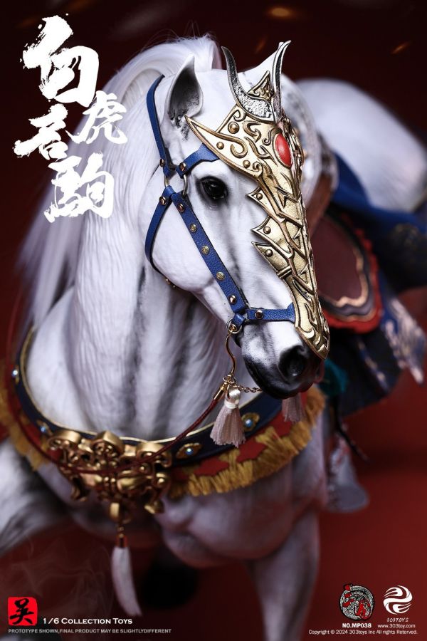 【史派克工廠】結單 預購24年Q3 303TOYS 1/6 三國系列 周瑜公瑾 MP038 戰馬 0520 預購24年Q3 303TOYS 1/6 三國系列 周瑜公瑾 MP038 戰馬