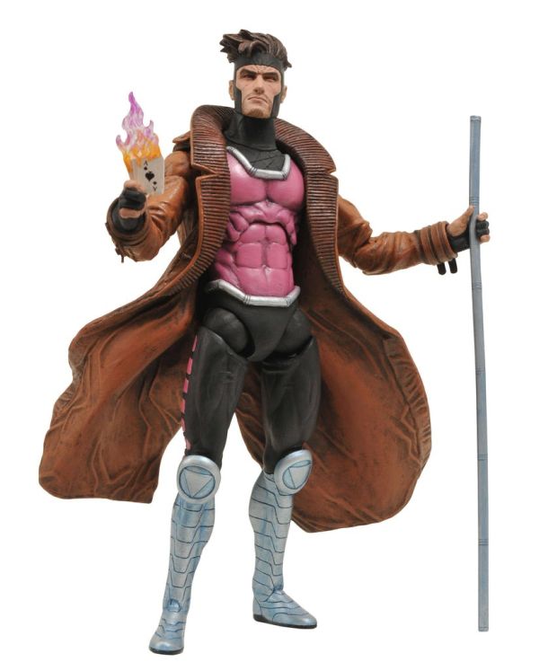 【史派克工廠】結單 預購23年8月 marvel select X戰警 X-MEN 牌王 金牌手 Gambit 0728 marvel select X戰警 X-MEN 牌王 金牌手 Gambit
