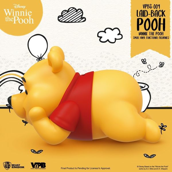 【史派克工廠】預購免運26年Q2 野獸國 VPBS-009 小熊維尼系列 小型搪膠存錢筒 悠閒維尼款 0225 野獸國 VPBS-009 小熊維尼系列 小型搪膠存錢筒 悠閒維尼款
