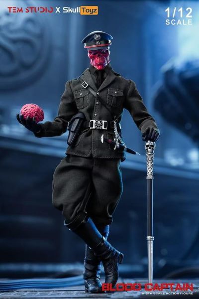 【史派克工廠】預購免運Q4 TemStudio X SkullToyz 寂血上校 美國隊長 紅骷髏 1/12 0804 TemStudio X SkullToyz 寂血上校 美國隊長 紅骷髏 1/12