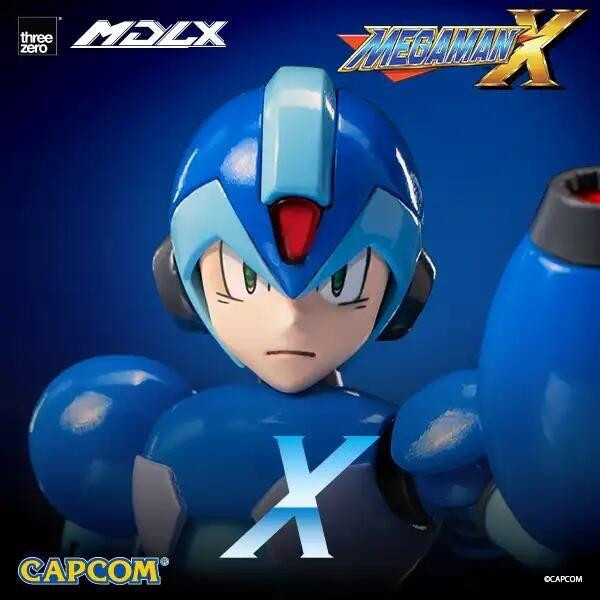【史派克工廠】結單25年Q1 threezero MDLX 洛克人X 艾克斯 Rockman X 1030 threezero MDLX 洛克人X 艾克斯 Rockman X