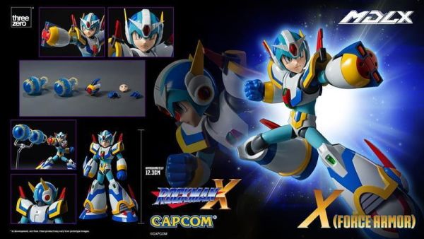 【史派克工廠】結單 免運27年Q1 代理 Threezero 洛克人X MDLX 艾克斯 武力裝甲 一般版 0922 代理 Threezero 洛克人X MDLX 艾克斯 武力裝甲 一般版