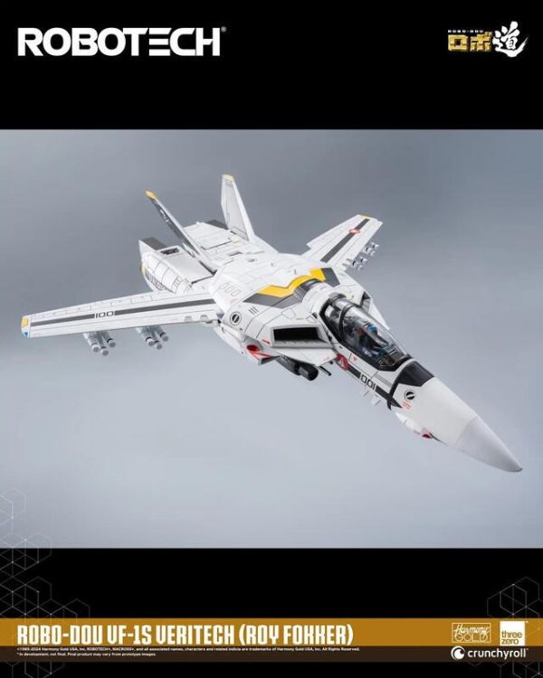 【史派克工廠】結單24年Q4 threezero ROBO道 超時空要塞 VF-1S 女武神 羅伊·福卡機 0703 threezero ROBO道 超時空要塞 VF-1S 女武神 羅伊·福卡機
