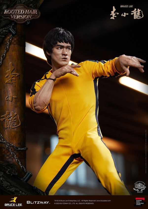 【史派克工廠】結單 預購24年Q4 Blitzway 1/4 Bruce Lee 李小龍植髮雕像 -SS-22401 0411 Blitzway 1/4 Bruce Lee 李小龍植髮雕像 BW-SS-22401