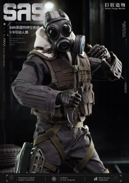 【史派克工廠】預購免運Q4 巨匠造物 Velen Forge Work SAS英國特種空勤 1/6 可動人偶 0804 巨匠造物 Velen Forge Work SAS英國特種空勤 1/6 可動人偶