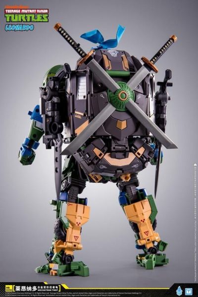 【史派克工廠】結單 預購免運Q1 HEATBOYS 合金 變形 忍者龜 李奧納多TMNT-01T 可動完成品 1127 響指動漫 合金 變形 忍者龜Leonardo 李奧納多TMNT-01T 可動完成品