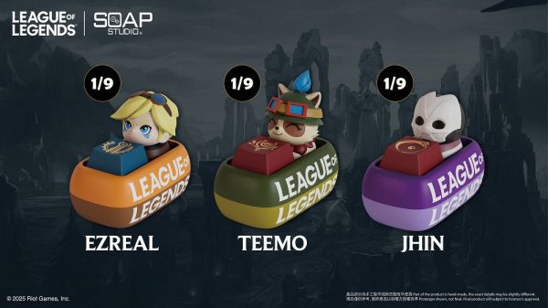 【史派克工廠】結單免運26年Q1 野獸國 SOAP STUDIO LG800 英雄聯盟 鍵盤按鍵 一中盒9入 1030 野獸國 SOAP STUDIO LG800 英雄聯盟 鍵盤按鍵 一中盒9入