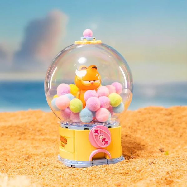 【史派克工廠】結單 現貨 PANTASY 拼奇 加菲貓 水晶球系列 收藏積木 扭蛋機 86804 0830 ANTASY 拼奇 加菲貓 水晶球系列 收藏積木 扭蛋機 86804