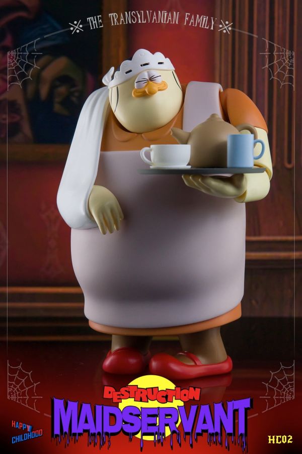 【史派克工廠】結單免運25年Q2 幸福童年 1/12 伯爵鴨 破壞女僕 南妮 怪鴨歷險記 可動人偶 HC02 0219 幸福童年 1/12 伯爵鴨 破壞女僕 南妮 怪鴨歷險記 可動人偶 HC02