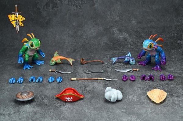 【史派克工廠】結單免運25年3月 Hero toys 魔獸 娜迦族 魚人小英雄 奔波爾霸 1:12 高9cm 0227 Hero toys 魔獸 娜迦族 魚人小英雄 奔波爾霸 1:12 高9cm