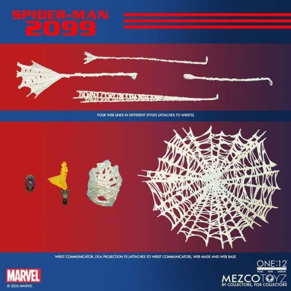 【史派克工廠】預購免運1月 Mezco One 12 Collective 蜘蛛人 2099 17cm 可動 0604 Mezco One 12 Collective 蜘蛛人 2099 17cm 可動