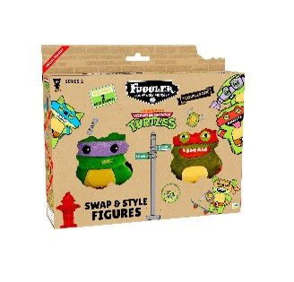 【史派克工廠】結單25年8月 放克牙寶5吋公仔 忍者龜大亂鬥 2入組 0617 放克牙寶5吋公仔 忍者龜大亂鬥 2入組