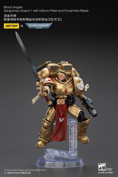 【史派克工廠】結單25年9月 joytoy 暗源 聖血天使 配備地獄手槍和喋血長劍的聖血衛隊守衛123 套組 0825 joytoy 暗源 聖血天使 配備地獄手槍和喋血長劍的聖血衛隊守衛123 套組