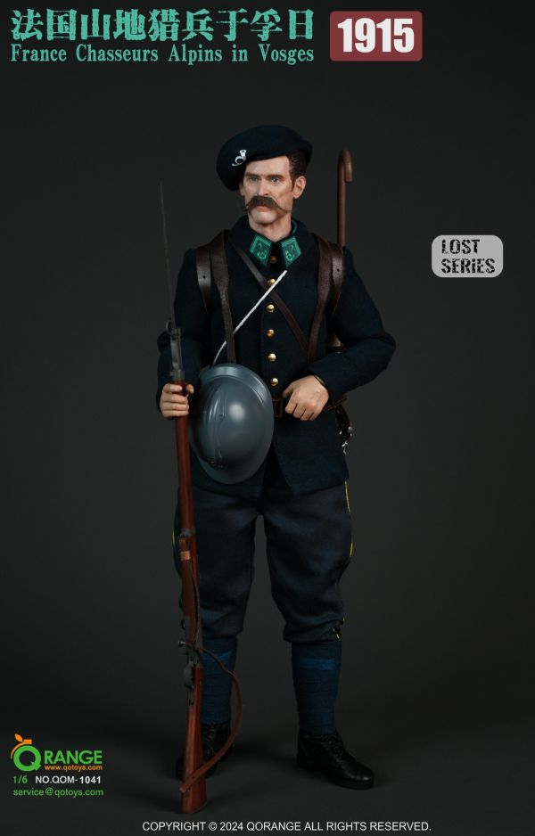 【史派克工廠】結單 預購24年Q4 QORANGE QOTOYS 1/6 法國山地獵兵於孚日1915 QOM-1041 0708 QORANGE QOTOYS 1/6 法國山地獵兵於孚日1915 QOM-1041