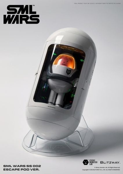 【史派克工廠】結單 預購Q4 Blitzway 逃生艙 創意公仔 BW-NS-50401 2套裝版 & 單體版 1004 Blitzway 逃生艙 創意公仔 BW-NS-50401 2套裝版 & 單體版