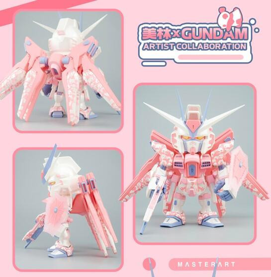 【史派克工廠】結單25年2月 BANDAI萬代 QMSV ZGMF-X20A 攻擊自由鋼彈 韓美林 熊貓聯名款 0203 BANDAI萬代 QMSV ZGMF-X20A 攻擊自由鋼彈 韓美林 熊貓聯名款