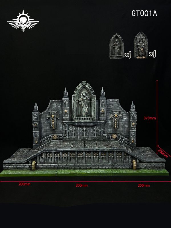 【史派克工廠】結單25年Q2 猩嵐工坊 鋼鐵鑄造 戰鎚類 無限組合場景 GT001A 重置版 0115 猩嵐工坊 鋼鐵鑄造 戰鎚類 無限組合場景 GT001A 重置版