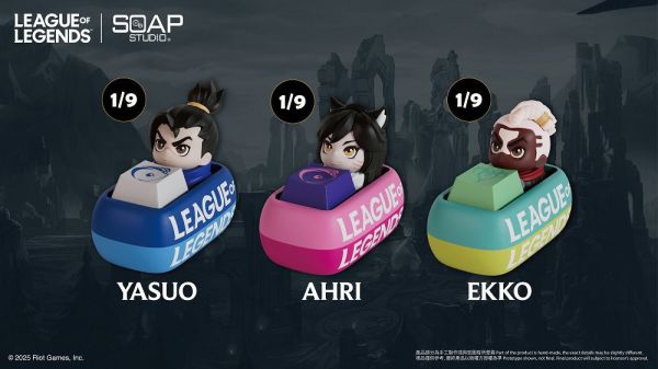 【史派克工廠】結單免運26年Q1 野獸國 SOAP STUDIO LG800 英雄聯盟 鍵盤按鍵 一中盒9入 1030 野獸國 SOAP STUDIO LG800 英雄聯盟 鍵盤按鍵 一中盒9入