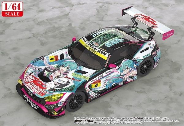 【史派克工廠】預購27年4月 GSC 1/64 初音未來 賽車初音 AMG 2019 SUPER GT 再版 0703 GSC 1/64 初音未來 賽車初音 AMG 2019 SUPER GT 再版