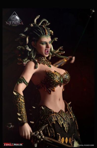【史派克工廠】結單 1月預購 免運 TBLeague 美杜莎 PL2023-220B 金色 1/6 包膠人偶 1212 TBLeague 美杜莎 PL2023-220B 金色 1/6 包膠人偶