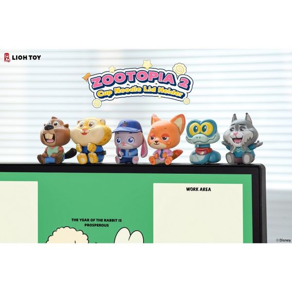 【史派克工廠】結單 26年Q2 野獸國 LIOH TOY 動物方城市2 杯麵固定夾系列 一中盒6入 0122 野獸國 LIOH TOY 動物方城市2 杯麵固定夾系列 一中盒6入