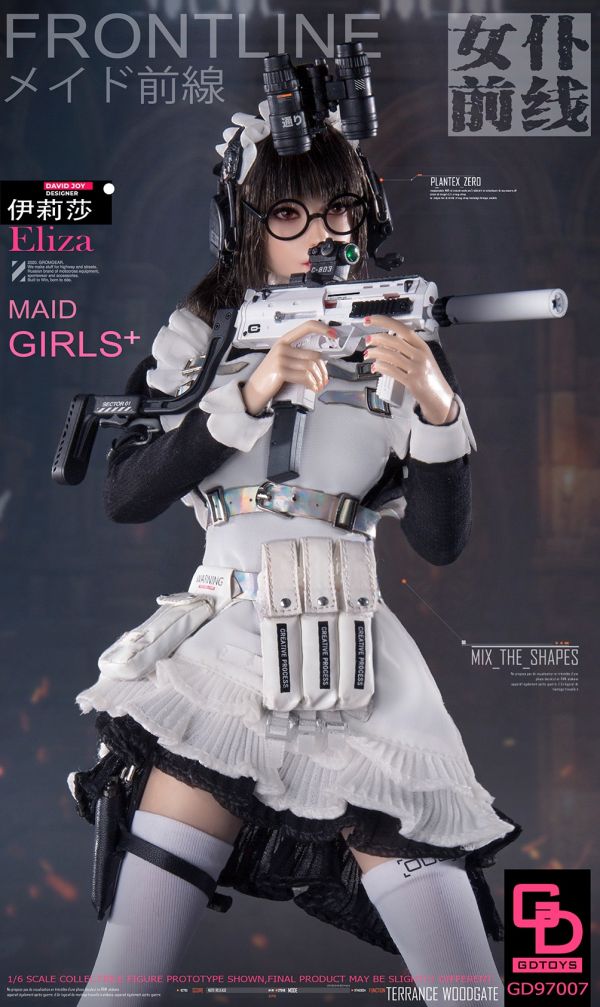 【史派克工廠】結單 23年Q3預購 GDTOYS GD97007 女僕前線 第2彈 伊莉莎 ELIZA 1/6 0608 GDTOYS GD97007 女僕前線 第2彈 伊莉莎 ELIZA 1/6