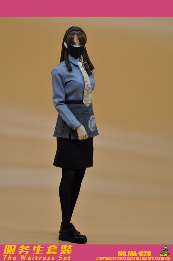 【史派克工廠】結單免運25年Q3 CUKE TOYS 1/6 服務生服飾套裝 MA-020 0417 CUKE TOYS 1/6 服務生服飾套裝 MA-020