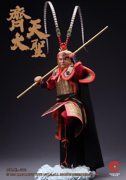 【史派克工廠】預購免運Q4 QIANLONG TOYS 1/6 齊天大聖 孫悟空 可動人偶 NO.QL-010 0611 QIANLONG TOYS 1/6 齊天大聖 孫悟空 可動人偶 NO.QL-010