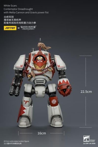 【史派克工廠】預購26年Q2 joytoy 暗源 白疤軍團 蔑視者無畏機甲 30K 白色疤痕 0326 joytoy 暗源 白疤軍團 蔑視者無畏機甲 30K 白色疤痕