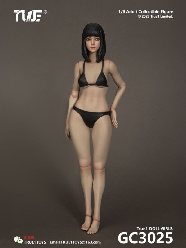 【史派克工廠】預購免運26年Q1 True1Toys 1/6 關節可動女人偶 基礎套組 GC3025 1023 True1Toys 1/6 關節可動女人偶 基礎套組 GC3025