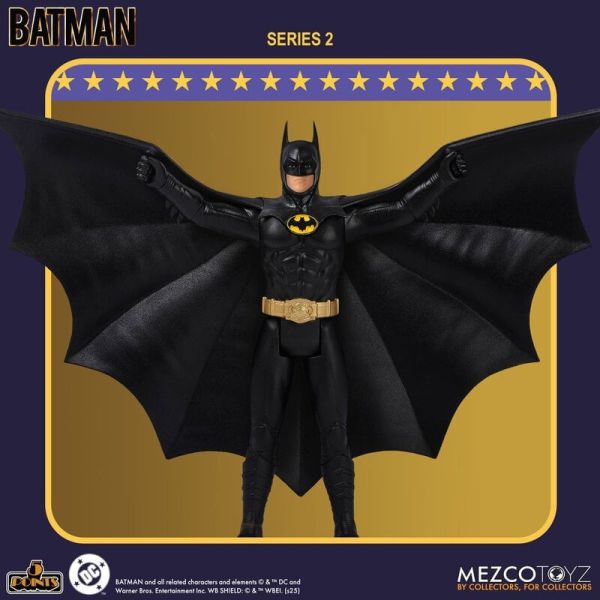 【史派克工廠】預購26年6月 Mezco 5 Points 蝙蝠俠 1989 3.75吋 可動人偶 套組 0915 Mezco 5 Points 蝙蝠俠 1989 3.75吋 可動人偶 套組