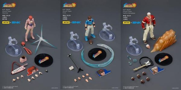 【史派克工廠】結單26年Q3 joytoy 暗源 格鬥天王 KOF98 1/18 大蛇隊 三款 0326 joytoy 暗源 格鬥天王 KOF98 1/18 大蛇隊 三款