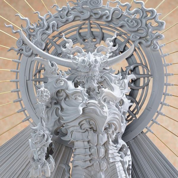 【史派克工廠】結單 預購 毒島孝牧 冥王ハリ・ハラ羯諦 GK 雕像 未上色 白模 白件 半成品 訂 0526 毒島孝牧 冥王ハリ・ハラ羯諦 GK 雕像 未上色 白模 白件 半成品 訂