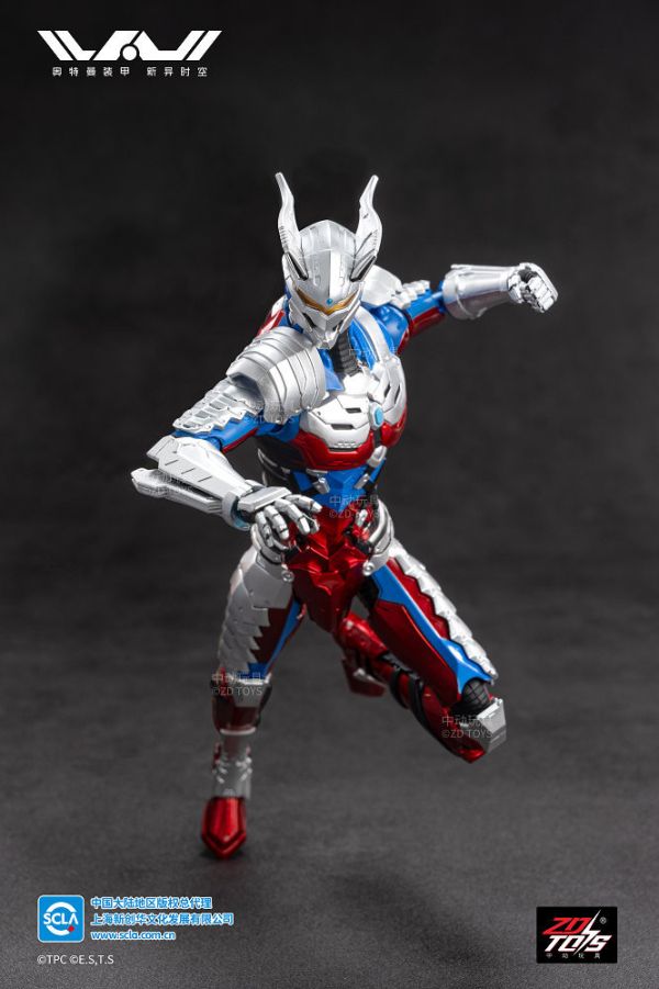 【史派克工廠】結單免運25年Q1 中動 機動超人力霸王 傑洛 7吋可動人偶 1206 中動 機動超人力霸王 傑洛 7吋可動人偶