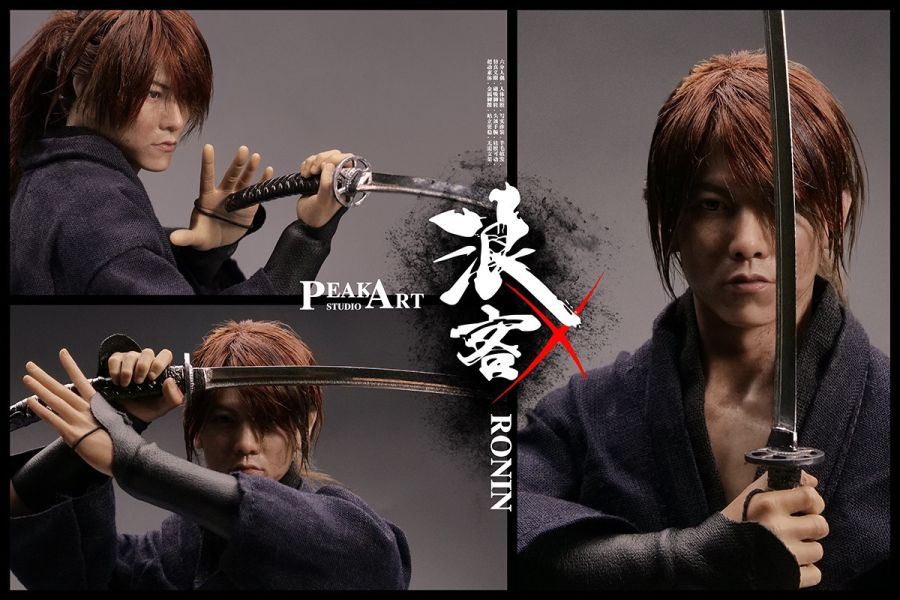 【史派克工廠】結單預購免運25年Q1 PEAKART STUDIO 1/6 矽膠訂製級 浪客劍心 PA2403A 黑衣版 0813 PEAKART STUDIO 1/6 矽膠訂製級 浪客劍心 PA2403A 黑衣版