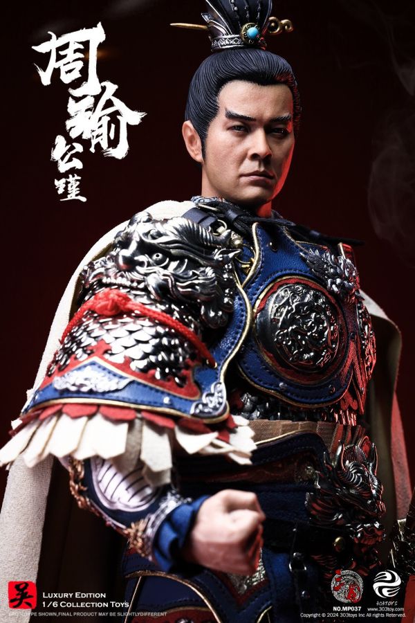 【史派克工廠】結單 預購24年Q3 303TOYS 1/6 三國系列 周瑜公瑾 MP037白銅豪華版 0520 303TOYS 1/6 三國系列 周瑜公瑾 MP037 白銅豪華版