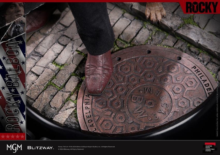 【史派克工廠】結單 預購Q4 Blitzway 1/4 Rocky 1976 洛奇 植髮雕像 BW-SS-22101 0509 Blitzway 1/4 Rocky 1976 洛奇 植髮雕像 BW-SS-22101