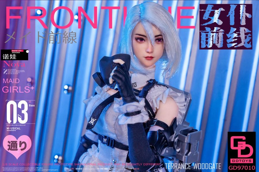 GDTOYS 1/6 女僕前線第三彈諾娃NOVA 可動眼GD97010