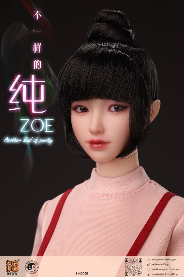 【史派克工廠】結單  預購24年Q4 I8Toys 1/6 小純 Zoe頭雕包 I8-H005ABCDE 共5款 0712 I8Toys 1/6 小純 Zoe頭雕包 I8-H005ABCDE 共5款