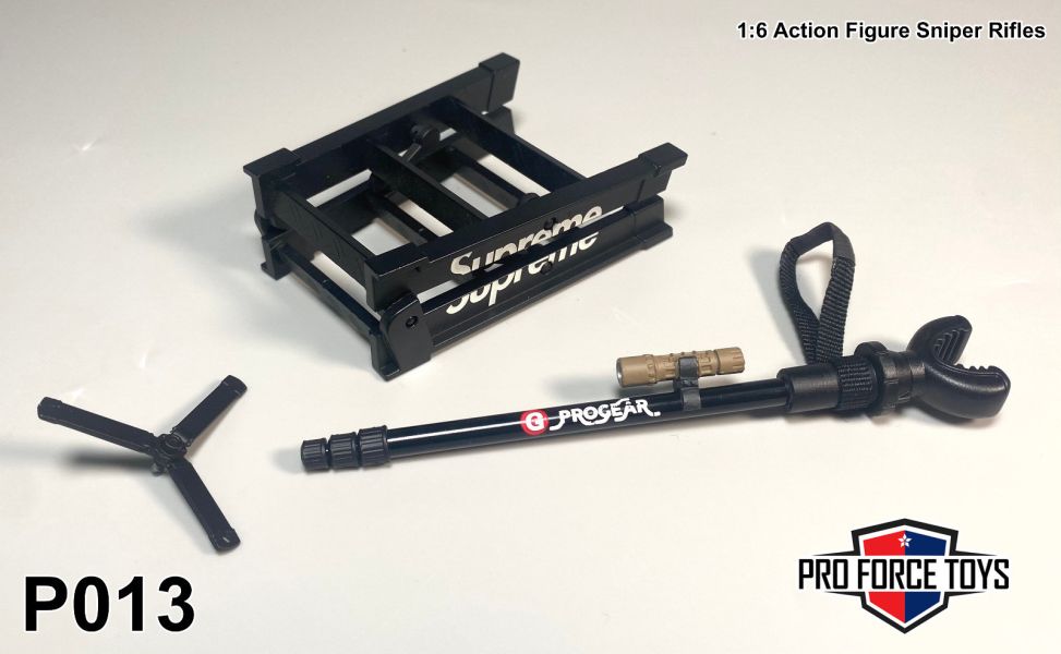 【史派克工廠】結單25年Q3 PROFORCE TOYS 1/6 狙擊槍 黑色伸縮單腳架 銀色黑伸縮單腳架 0506 PROFORCE TOYS 1/6 狙擊槍 黑色伸縮單腳架 銀色黑伸縮單腳架