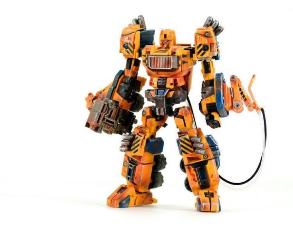 【史派克工廠】售完 FPJ WB011 胸甲戰士 異色 戰損版 變形金剛 會場 限定版 黃色工程車 FPJ WB011 胸甲戰士 異色 戰損版 變形金剛 會場 限定版 黃色工程車